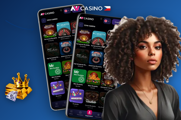NV Casino demo režim na mobilu s přepínačem Demo a virtuálními kredity