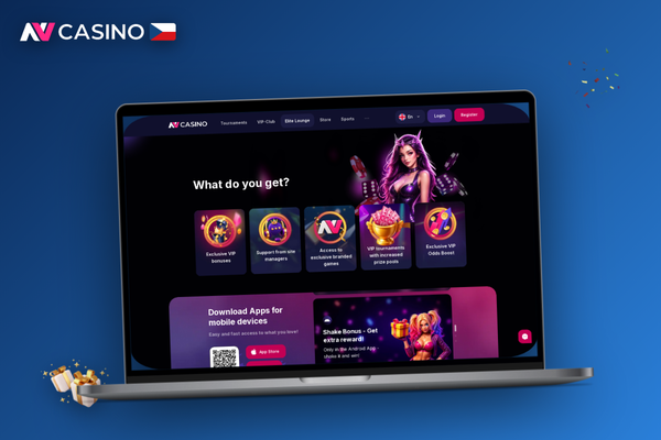 NV Casino desktop verze v samostatném okně na Windows ploše s lobby slotů
