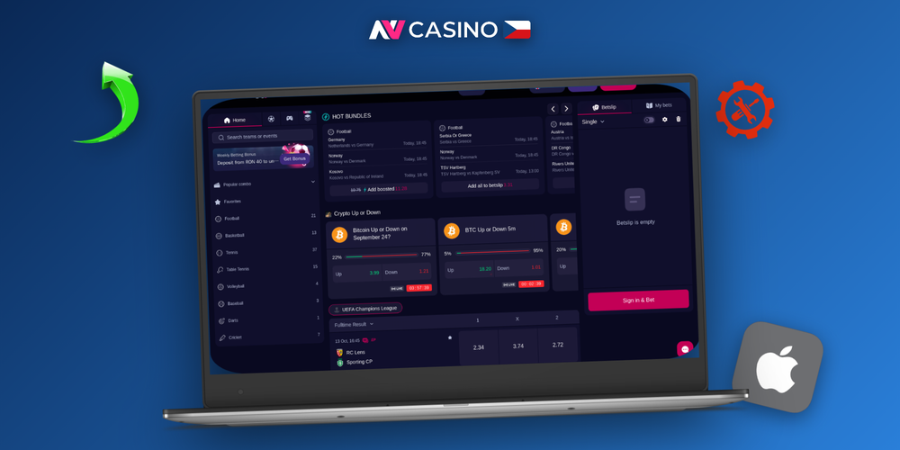 NV Casino hrát na počítači, mobilu i notebooku — srovnání tří obrazovek vedle sebe