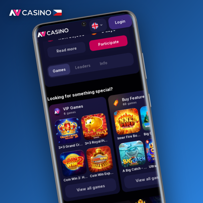NV Casino nabízí přes 10 000 slotů a kasinových her v mobilní aplikaci