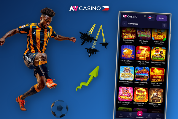 Koláž populárních NV Casino slotů s Megaways mechanikou a barevnými symboly