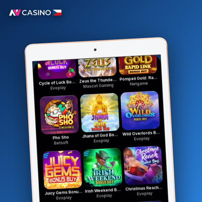 Sportovní sázení na fotbal a esporty s live kurzy v NV Casino mobilní aplikaci