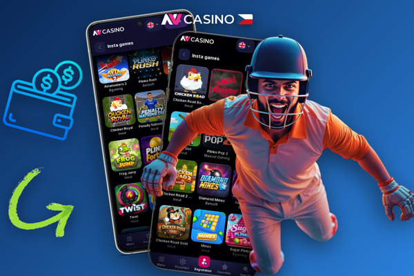 Stylizovaná stránka akcí NV Casino s polem pro zadání voucher kódu BONUSCZ7