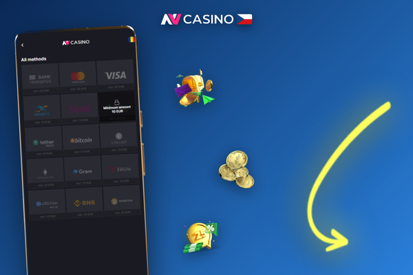 Historie transakcí v NV Casino se stavem zpracování žádosti o výběr