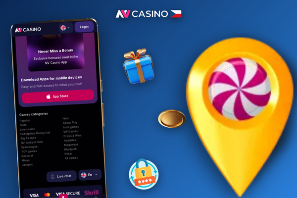 Zákaznická podpora přes živý chat přímo v NV Casino mobilní aplikaci